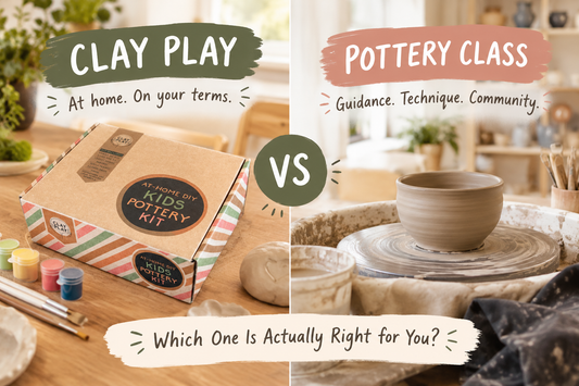 Clay Play vs a Pottery Class: Which One Is Actually Right for You?