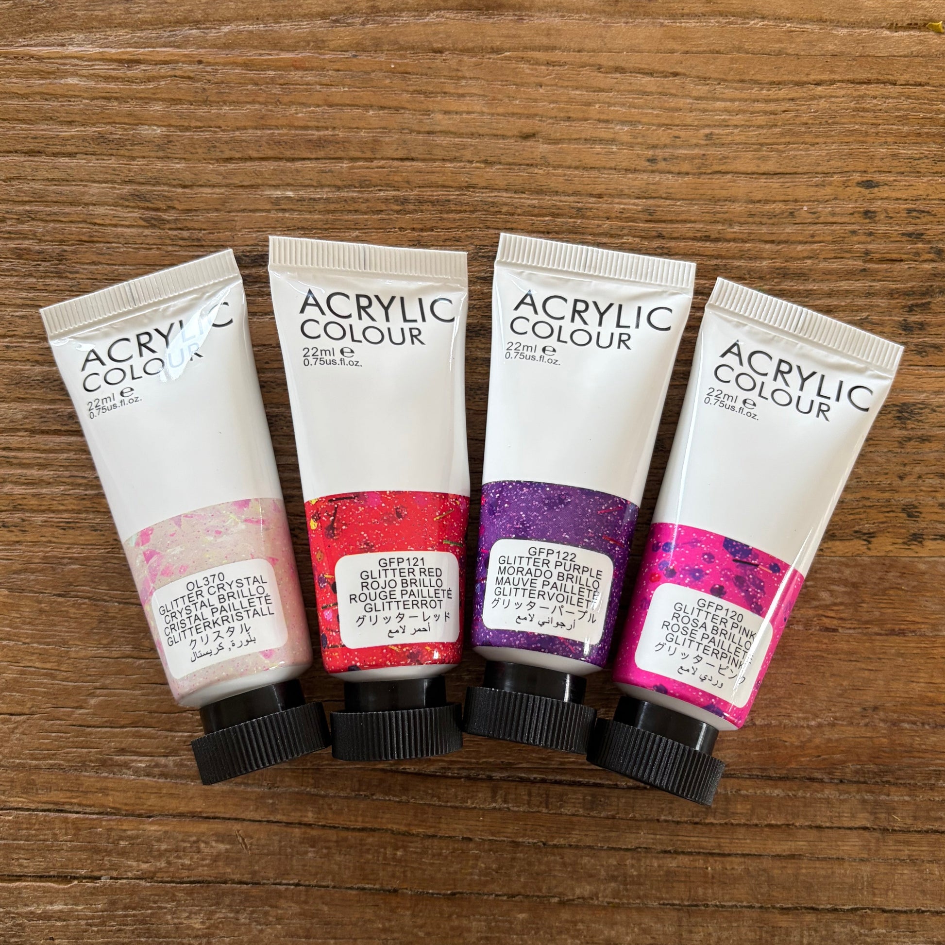 Acrylic glitter paint