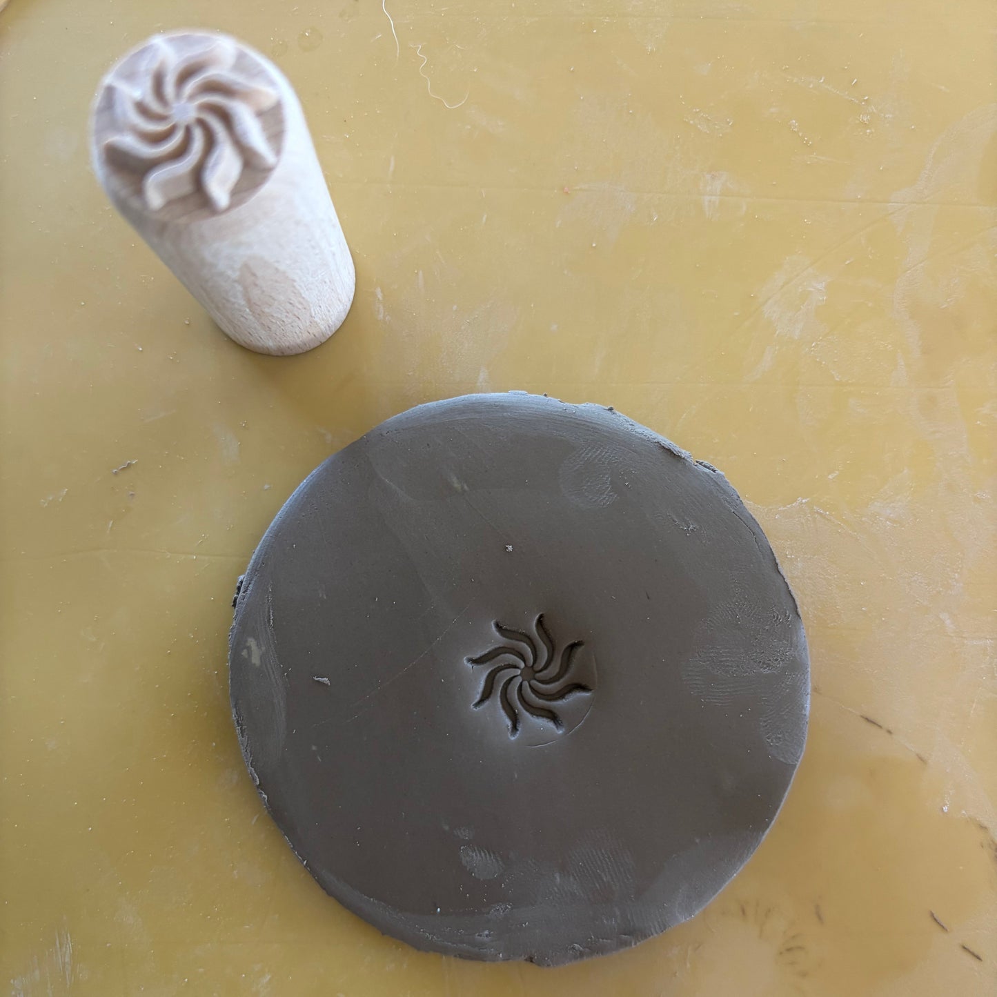 Wooden Spiral Stamp