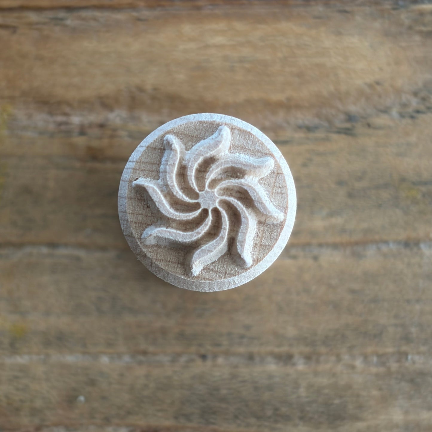 Wooden Spiral Stamp